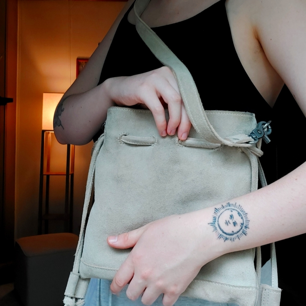 Billie Suede Crossbody Bag